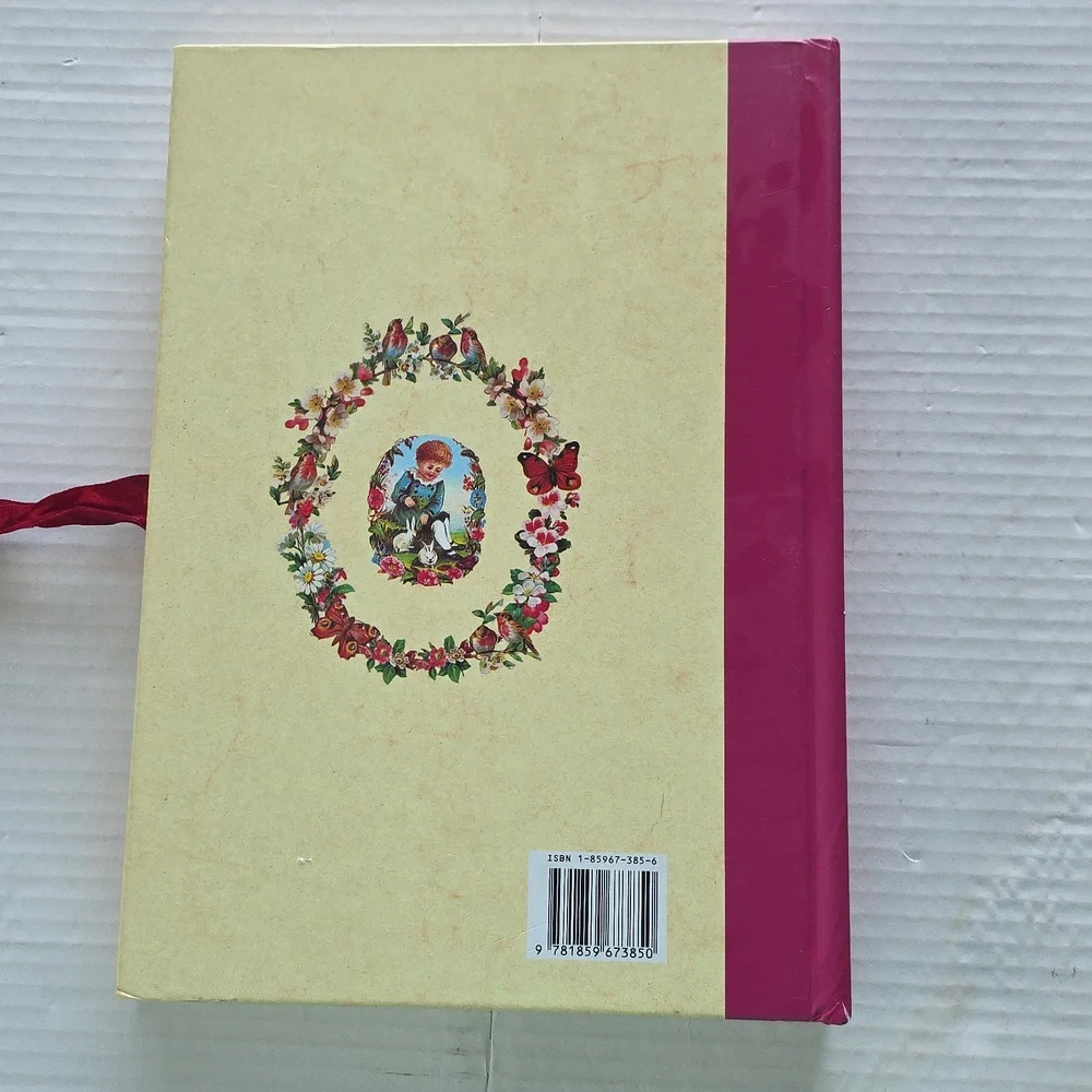 Victorian Style Floral Photograph Album 1997  Vintage Scrapbook Inspired 8.5x11